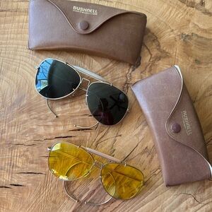 Set of 2 Bushnell Division of Bausch & Lomb Shooting Glasses